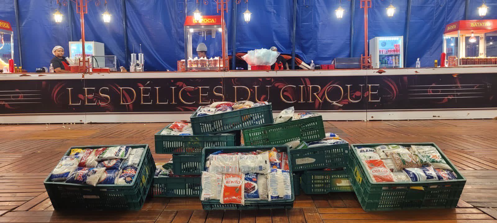 Le Petit Cirque: Espetáculo de Alegria e Solidariedade Arrecada Toneladas de Alimentos