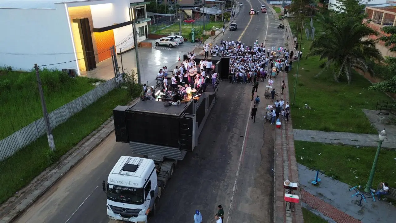 Marcha Para Jesus em Cruzeiro do Sul Atrai Multidão, Mas Aquém da Expectativa Inicial