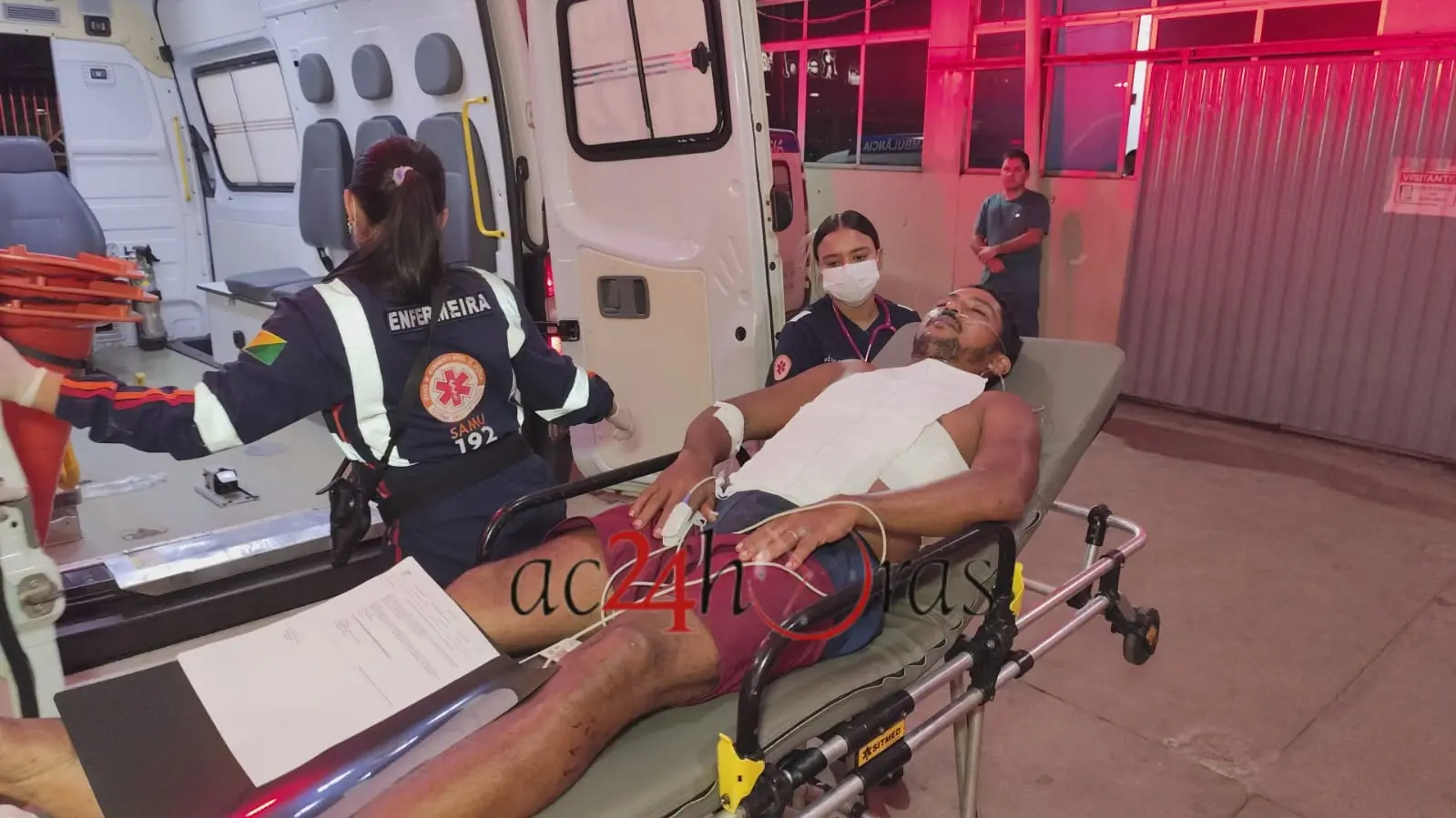 Rio Branco: Homem invade residência e ataca atual companheiro da ex-esposa com faca