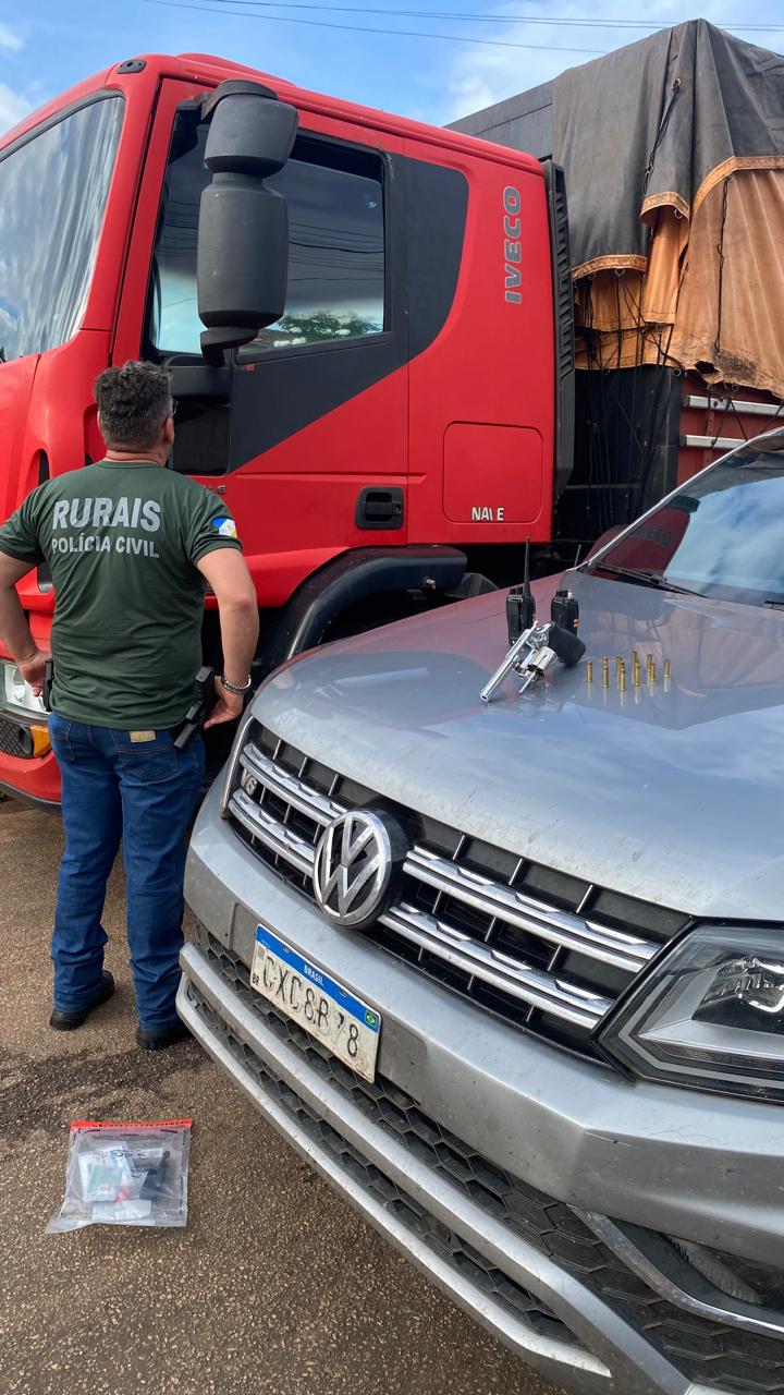 Operação Braço Forte Desmantela Quadrilha de Furto de Carga e Recupera Armas em Santa Rosa do Tocantins