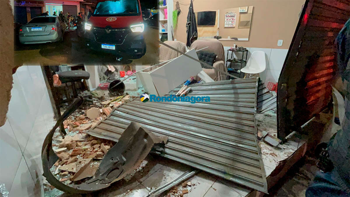 Motorista embriagado e sem habilitação causa destruição em Porto Velho: invade residência e fere morador