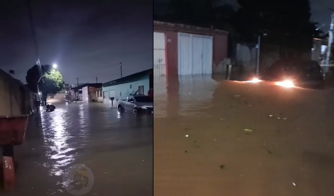 Porto Velho Sob Ataque das Águas: Chuva Intensa Causa Inundações e Isolamento na Zona Leste