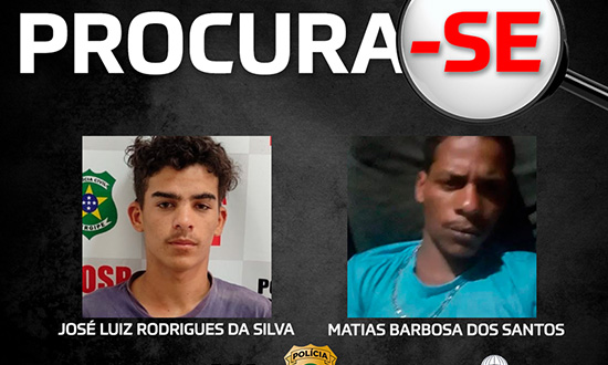Aquidabã: Polícia caça dupla de alta periculosidade por tentativa de homicídio contra adolescente