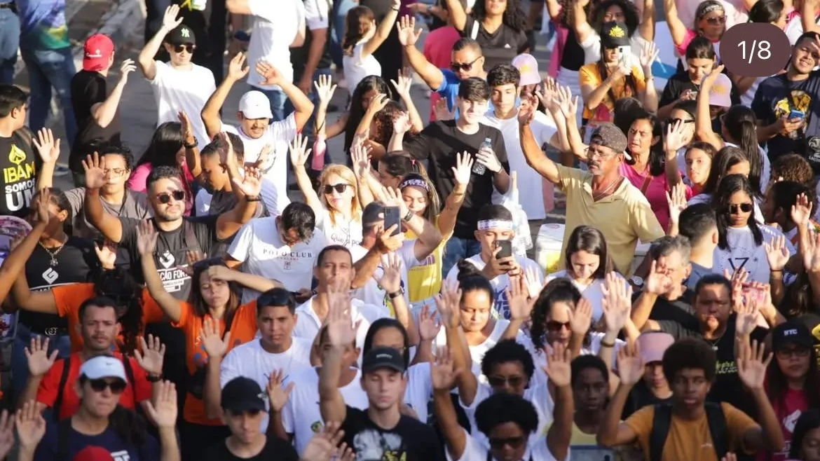 Natal se une em fé na 23ª Marcha para Jesus neste sábado