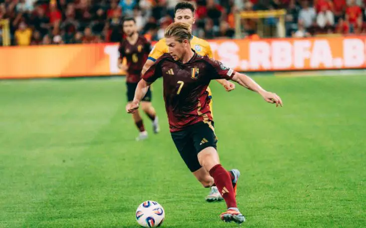 Bélgica busca manter invencibilidade contra o Cazaquistão em Eliminatórias da Copa 2026