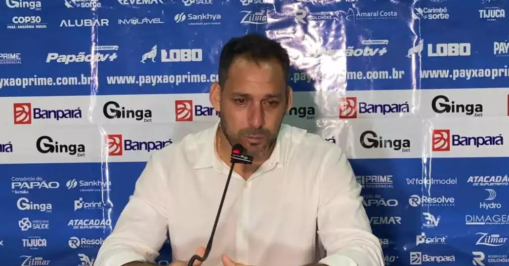 Emocionado, Executivo do Paysandu Lamenta Rebaixamento e Pede Desculpas à Torcida: ‘Não Mereciam Isso’