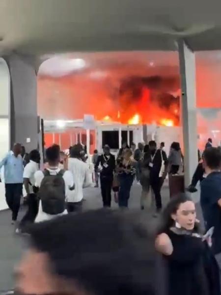 Incêndio na COP30 gera críticas à gestão de Lula pela oposição