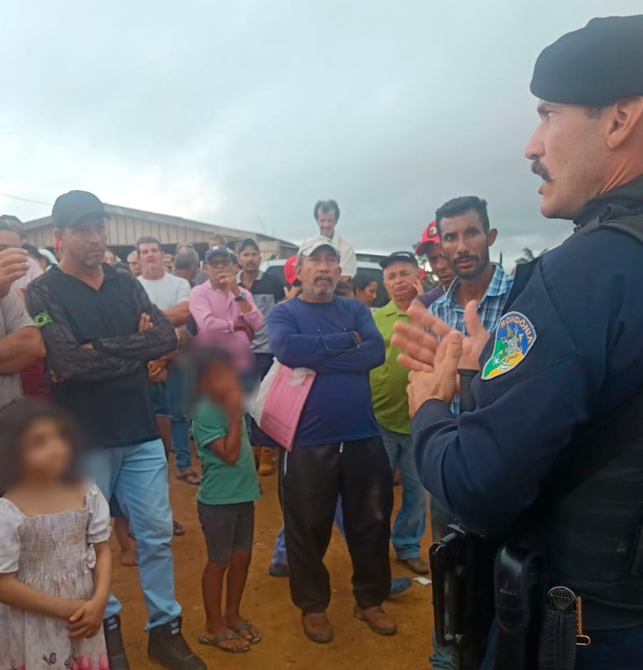 Tensão em Machadinho D’Oeste: Reunião com Posseiros é Cercada pela Polícia Militar, Denunciam Representantes Federais