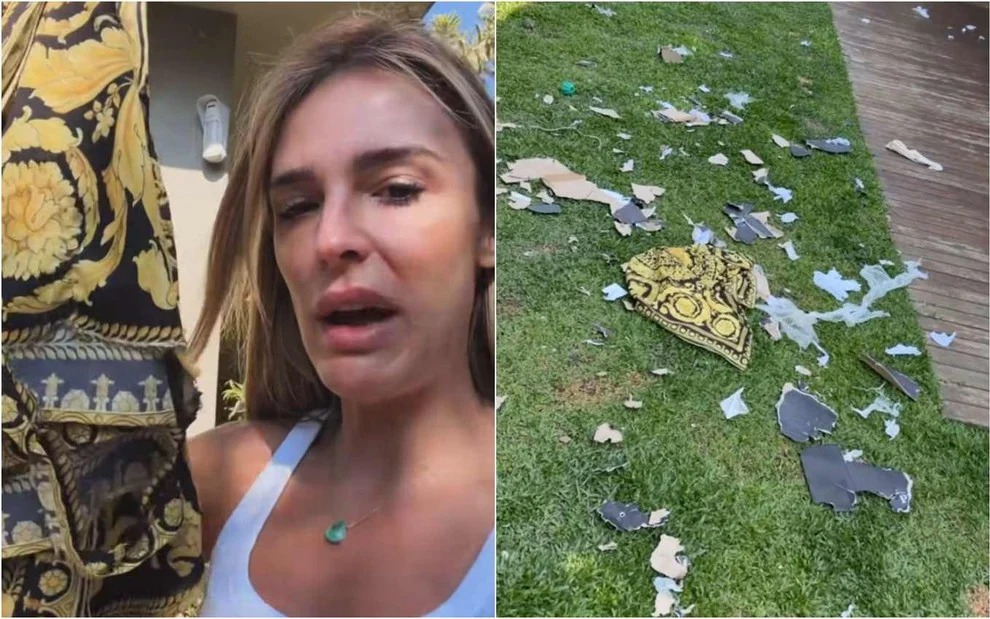 Prejuízo Fashion: Cães de Rafa Brites Destroem Vestido de Grife Avaliado em R$ 6 Mil