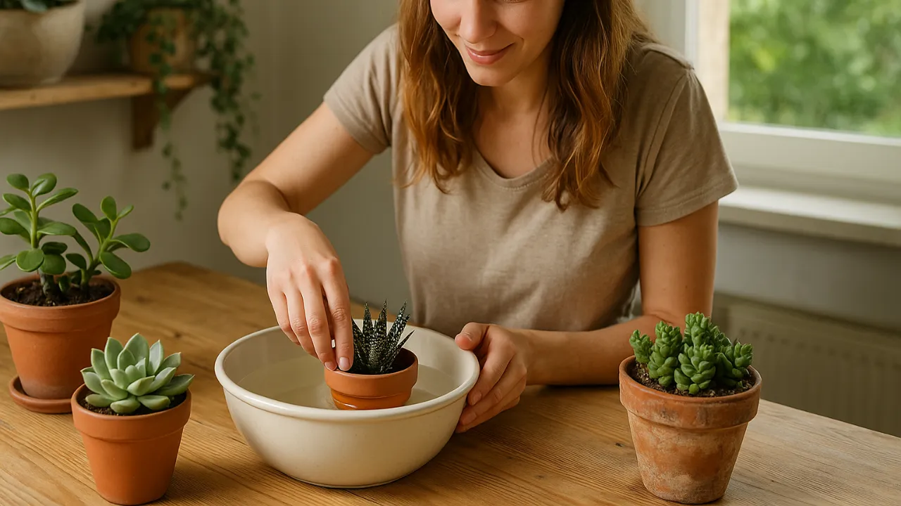 Suculentas Ressecadas? A Rega por Imersão Traz Elas de Volta à Vida!