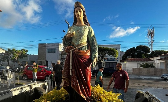 Fé e Devoção: Romaria de Santa Luzia Une Fiéis em Caminhada da Fé Neste Domingo