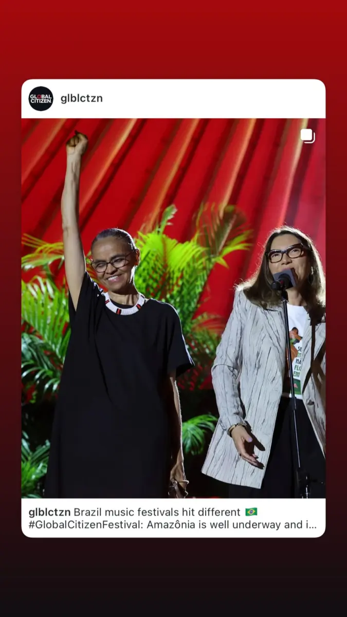 União pela Amazônia: Marina Silva, Janja e Anitta juntas em festival histórico em Belém