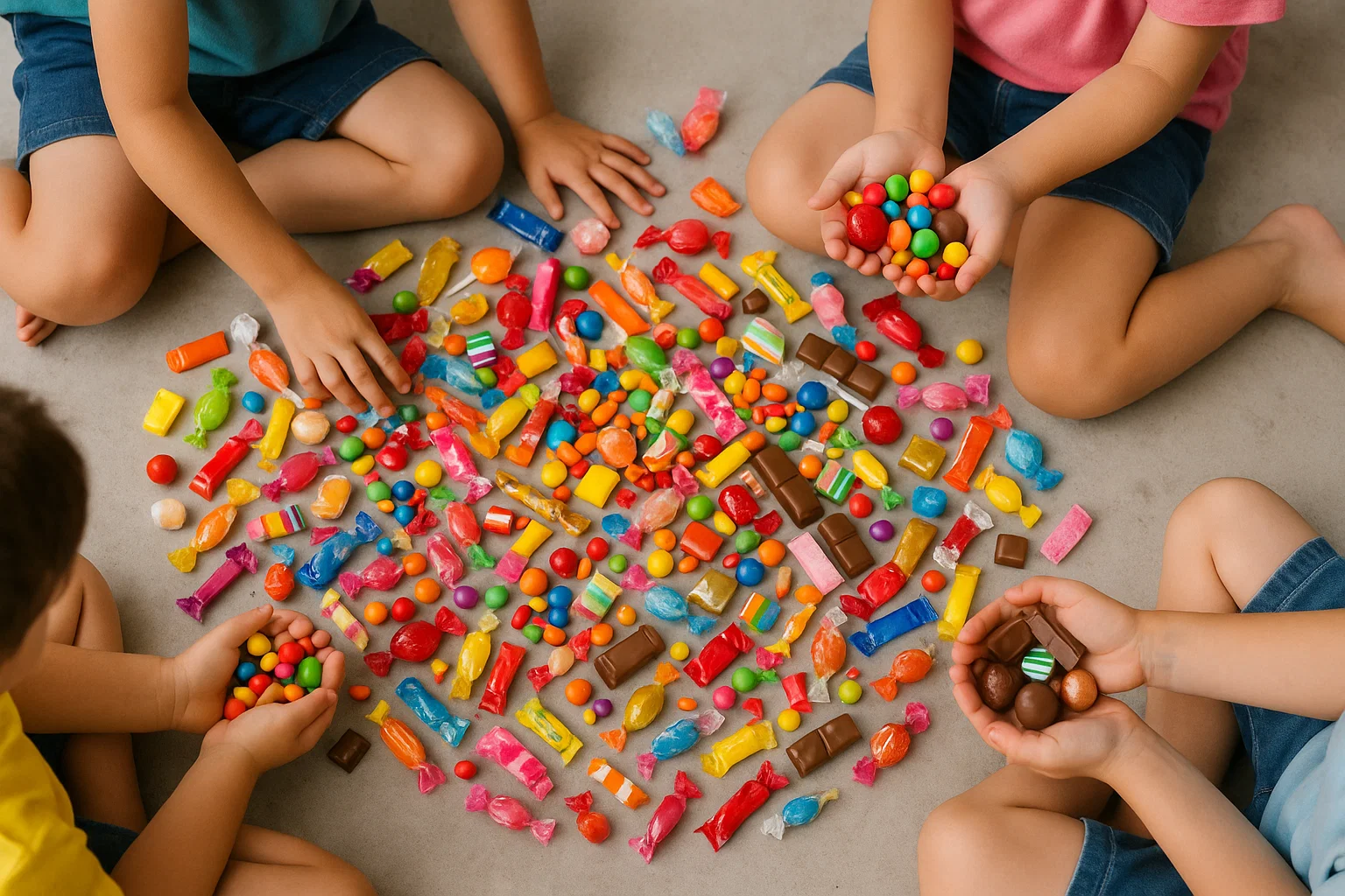 Crianças de Boa Vista se Preparam para a Tradicional Caça aos Doces do Ian neste Sábado