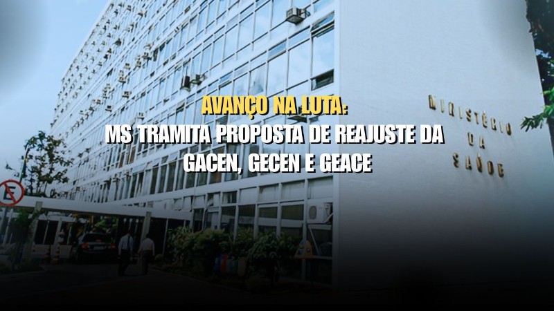 Servidores da Saúde Mais Próximos do Reajuste: Ministério da Saúde Avança com Proposta para Gacen, Gecen e Geace