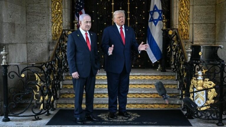 Netanyahu e Trump discutem futuro de Gaza em encontro na Flórida