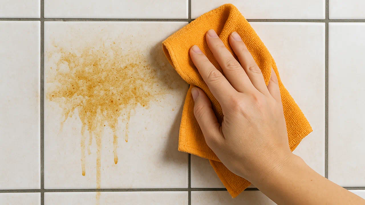 Adeus Gordura! 6 Truques Geniais para Azulejos Impecáveis com um Pano Úmido