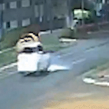 Câmera flagra acidente fatal que vitimou estudante em Campo Grande; motorista em estado grave