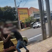 Briga por Vaga Rotativa Termina em Agressão Brutal no Centro de Campo Grande