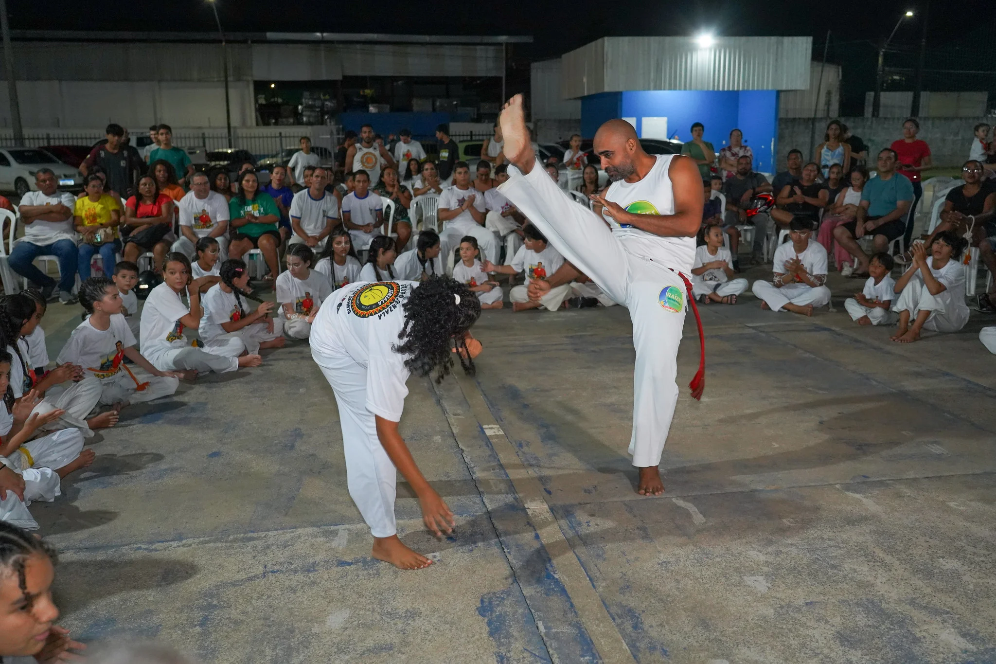 Capoeira Celebra Tradição e Crescimento em Cerimônia no Centro de Convivência da Juventude