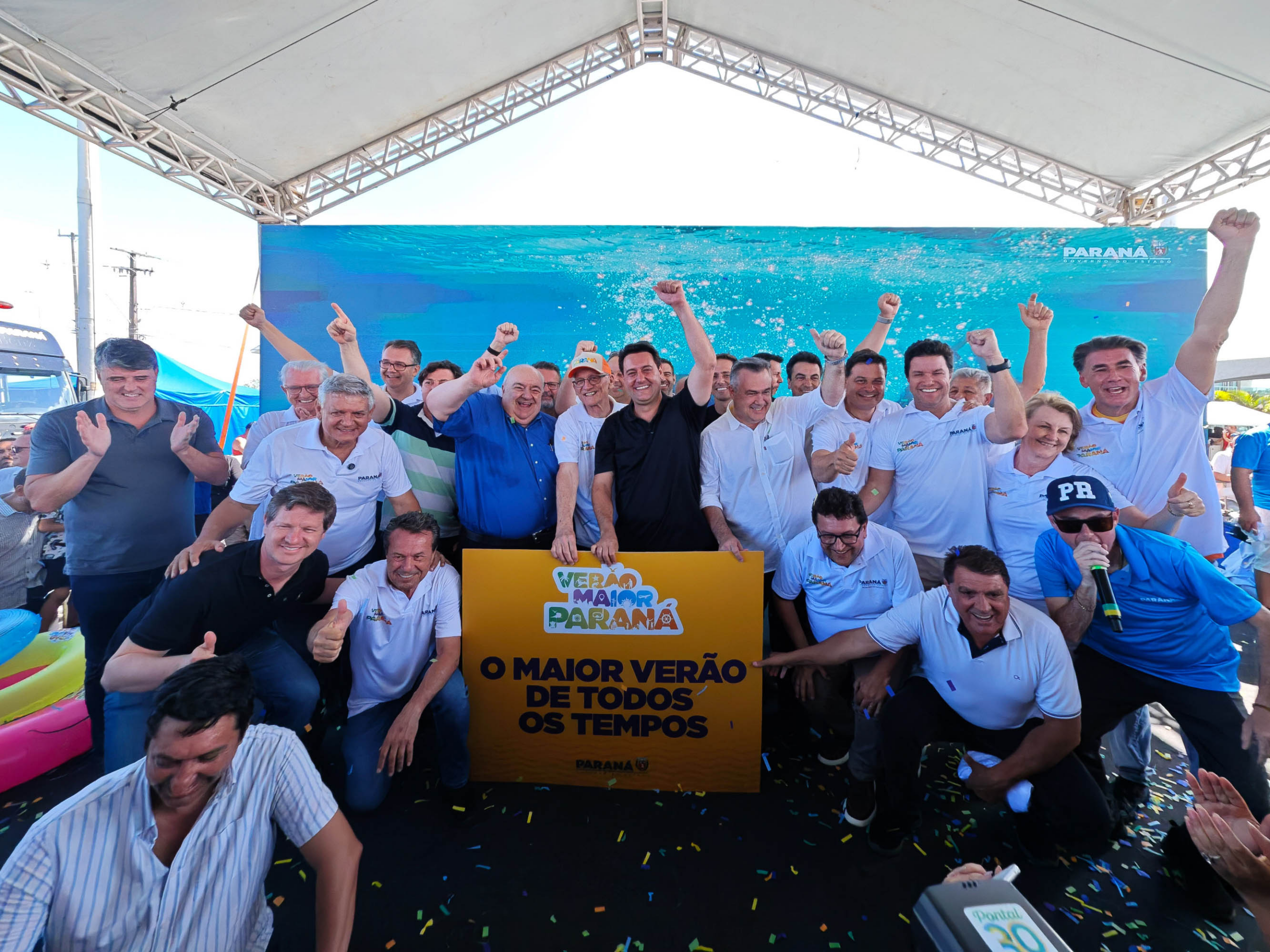 Maior festival gratuito do Brasil: governador Ratinho Junior lança Verão Maior Paraná 2026