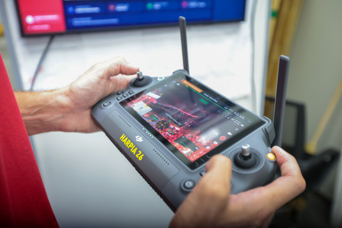 Bombeiros usam drones e posto móvel para segurança no Verão Maior Paraná