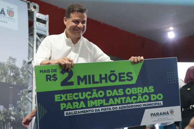 Estado autoriza obras para balizamento noturno no aeroporto de Guaíra