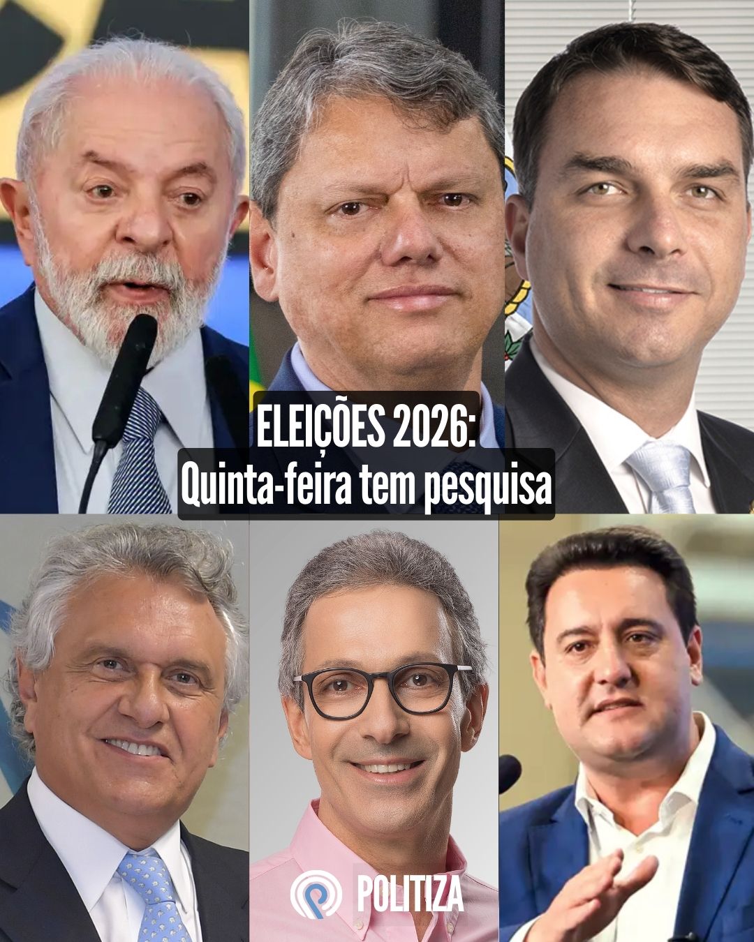 Quinta feira tem pesquisa