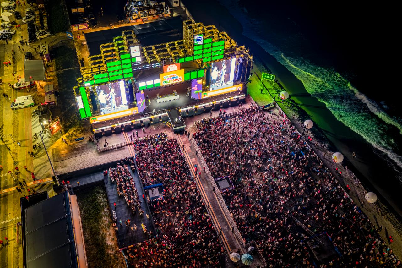 Show de Alok reúne público recorde de 338 mil pessoas em Matinhos no Verão Maior Paraná