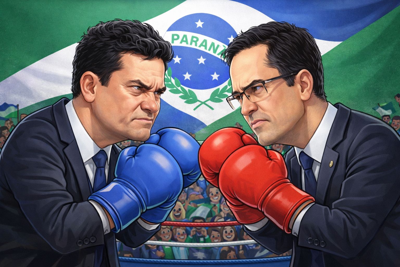 Ídolos da Lava Jato, Deltan Dallagnol e Sérgio Moro podem se enfrentar nas urnas no Paraná