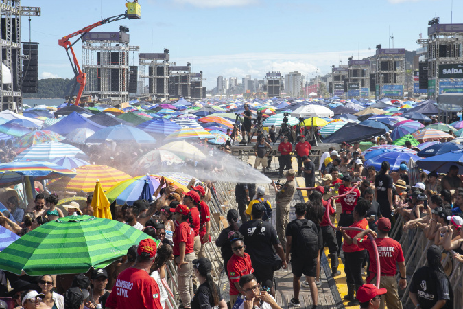 Estado reforça ações de cuidado e segurança para público dos shows no litoral