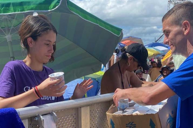 Sanepar amplia distribuição de água para eventos do Verão Maior no Litoral