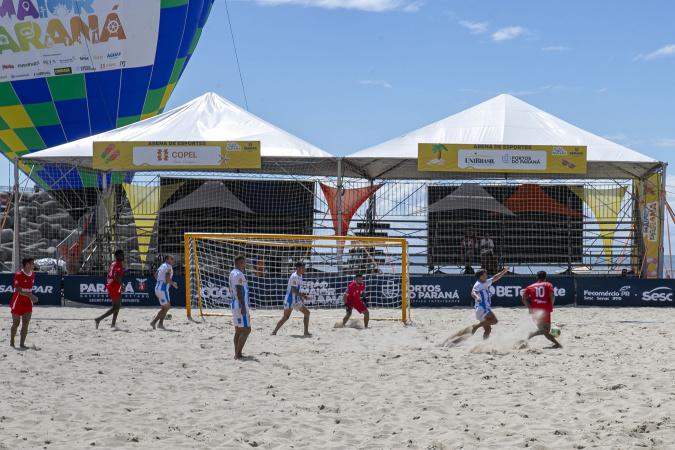 Internacional e Avaí conquistam a Copa Sul de beach soccer em Matinhos