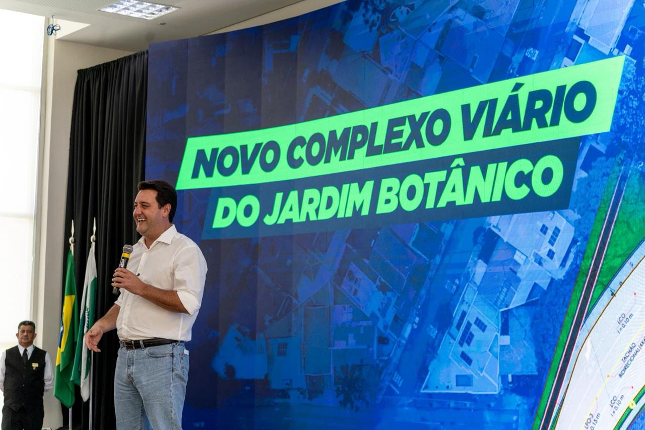 Ratinho Junior investe em infraestrutura na Região do Jardim Botânico