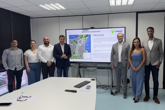 Governo do estado planeja binário para Guaratuba com ponte quase pronta