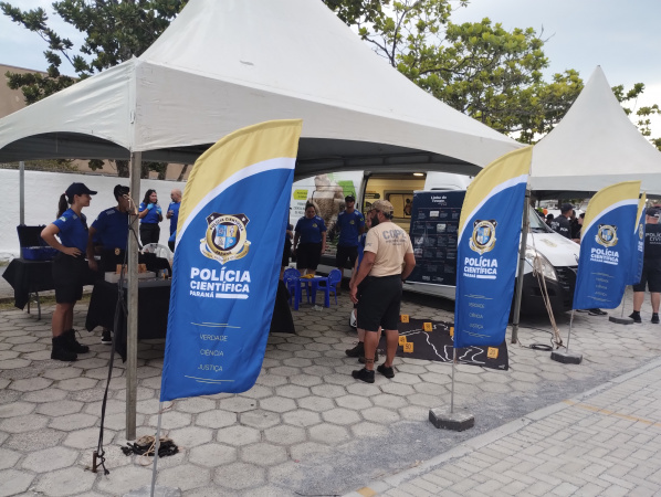 Exposição do Museu Paranaense de Ciências Forenses anima o Verão Maior 2026