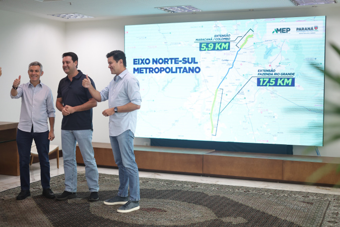 Estado anuncia implantação de corredor de ônibus entre Colombo, Curitiba e Fazenda Rio Grande