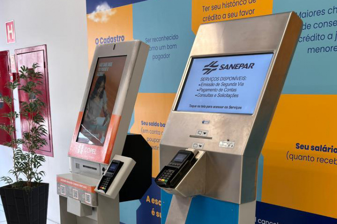 Sanepar amplia autoatendimento na Associação Comercial do Paraná