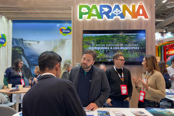 Paraná amplia presença na FITUR 2026 com foco no turismo europeu