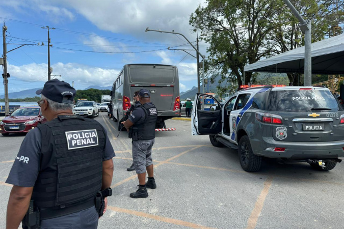 Polícia penal renova efetivo e intensifica ações no Verão Maior Paraná