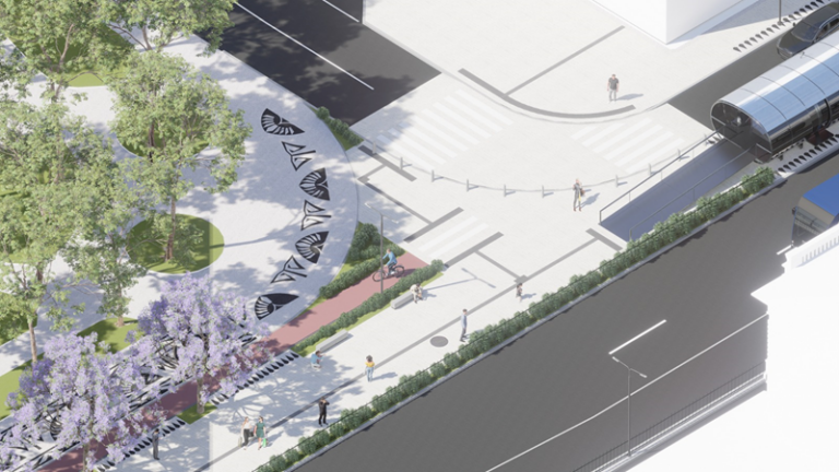 Obras na Praça Eufrásio Correia vão modernizar espaço e mobilidade urbana