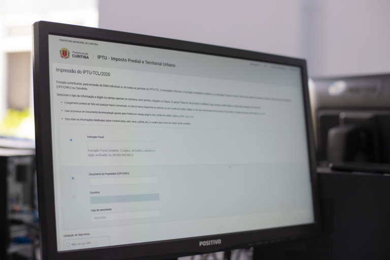 IpTU 2026: saiba como emitir a guia pelo site e pelo Curitiba App