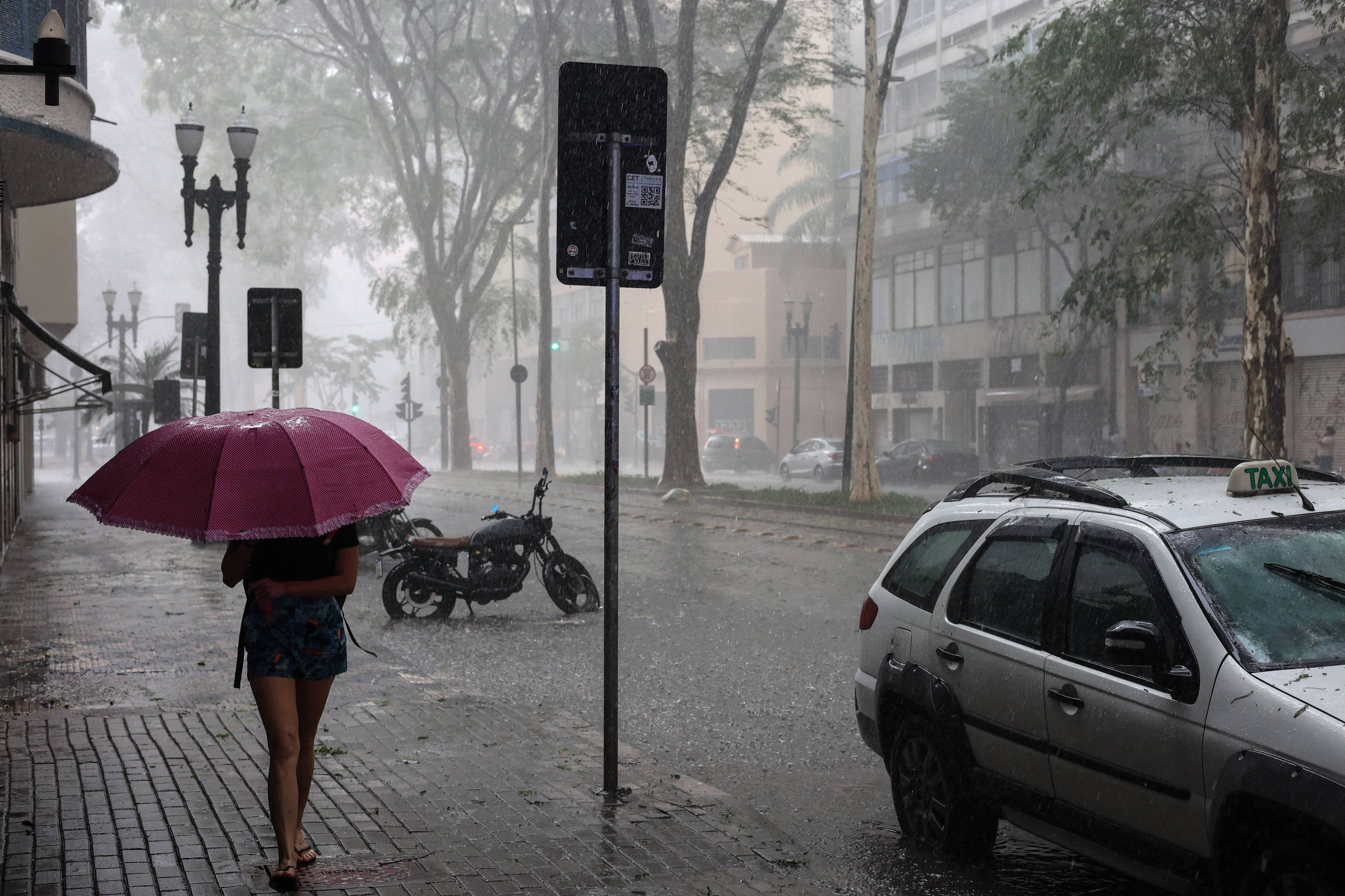 Chuva generalizada em São Paulo tem previsão de pausa a partir de quarta-feira