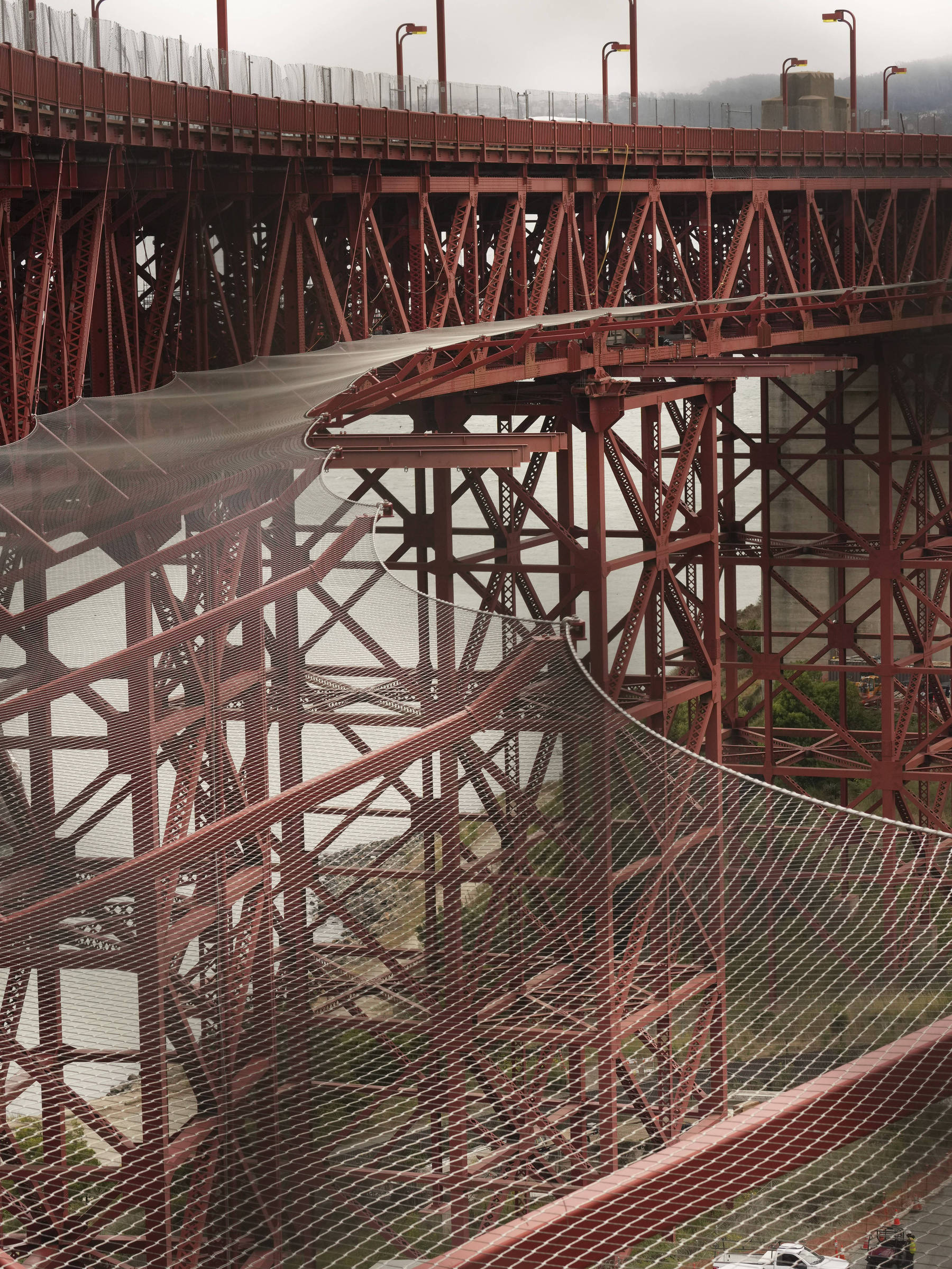 Redes de proteção diminuem suicídios na ponte Golden Gate em São Francisco