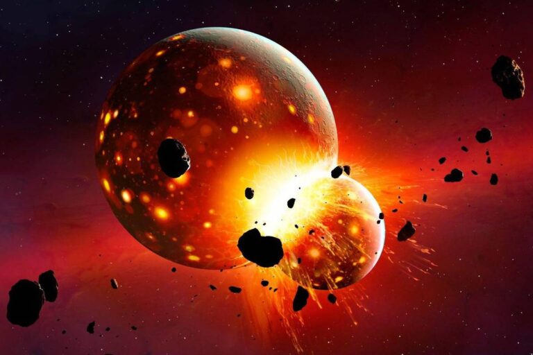 Theia e o impacto gigante que formou a Lua e estabilizou a Terra