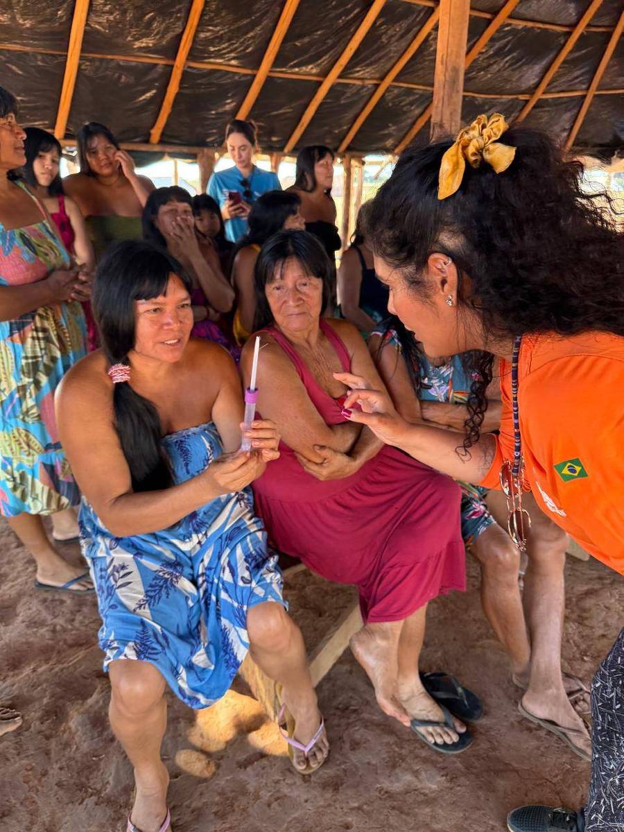 Projeto inova no rastreio do câncer de colo do útero no Parque Xingu