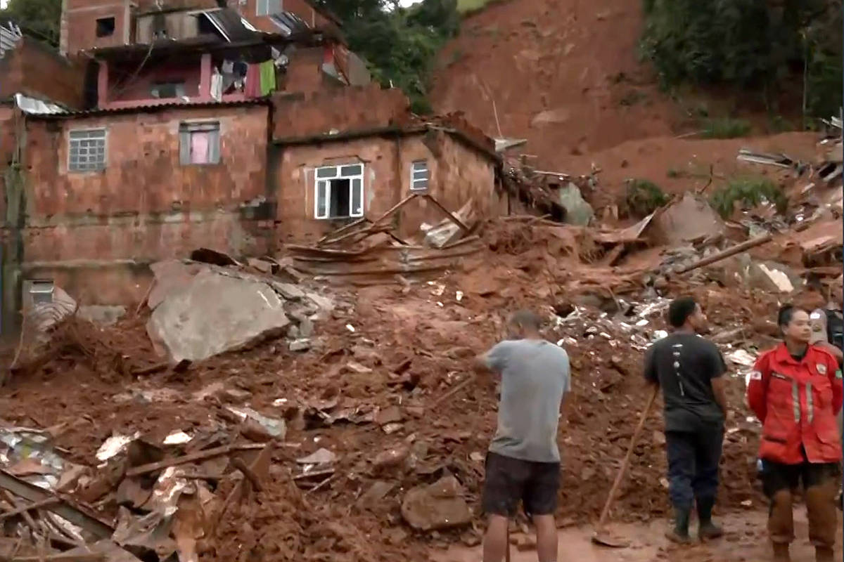 Chuvas em Juiz de Fora causam destruição e escolas viram abrigos emergenciais