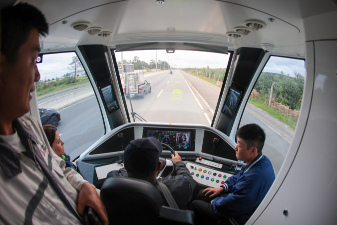 BUD inova transporte metropolitano com quase 3 mil passageiros em Curitiba