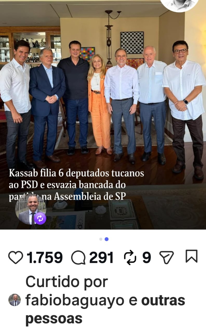 Admiração enrustida de assessor de Moro pelo PSD