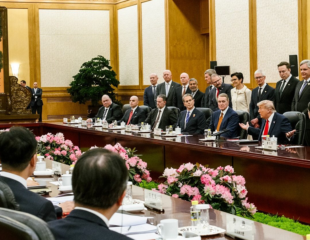 Cristiano Amon integra comitiva de Donald Trump em visita à China