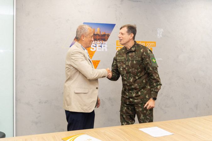 Copel e Exército iniciam projeto para economizar energia em 25 organizações militares